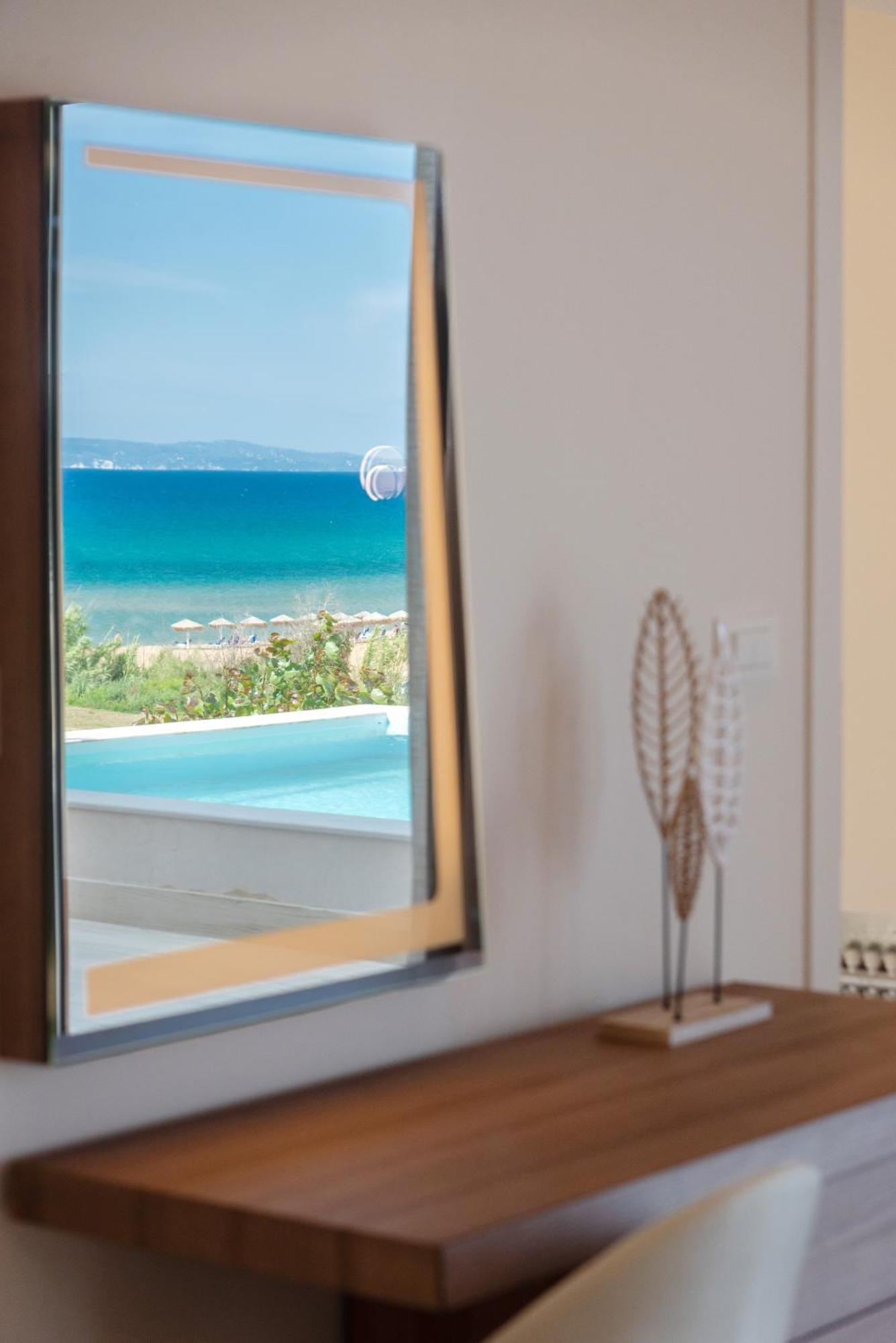Villa Vasillis-Heated Swimming Pool With Infinity View Vitaládes Exteriér fotografie