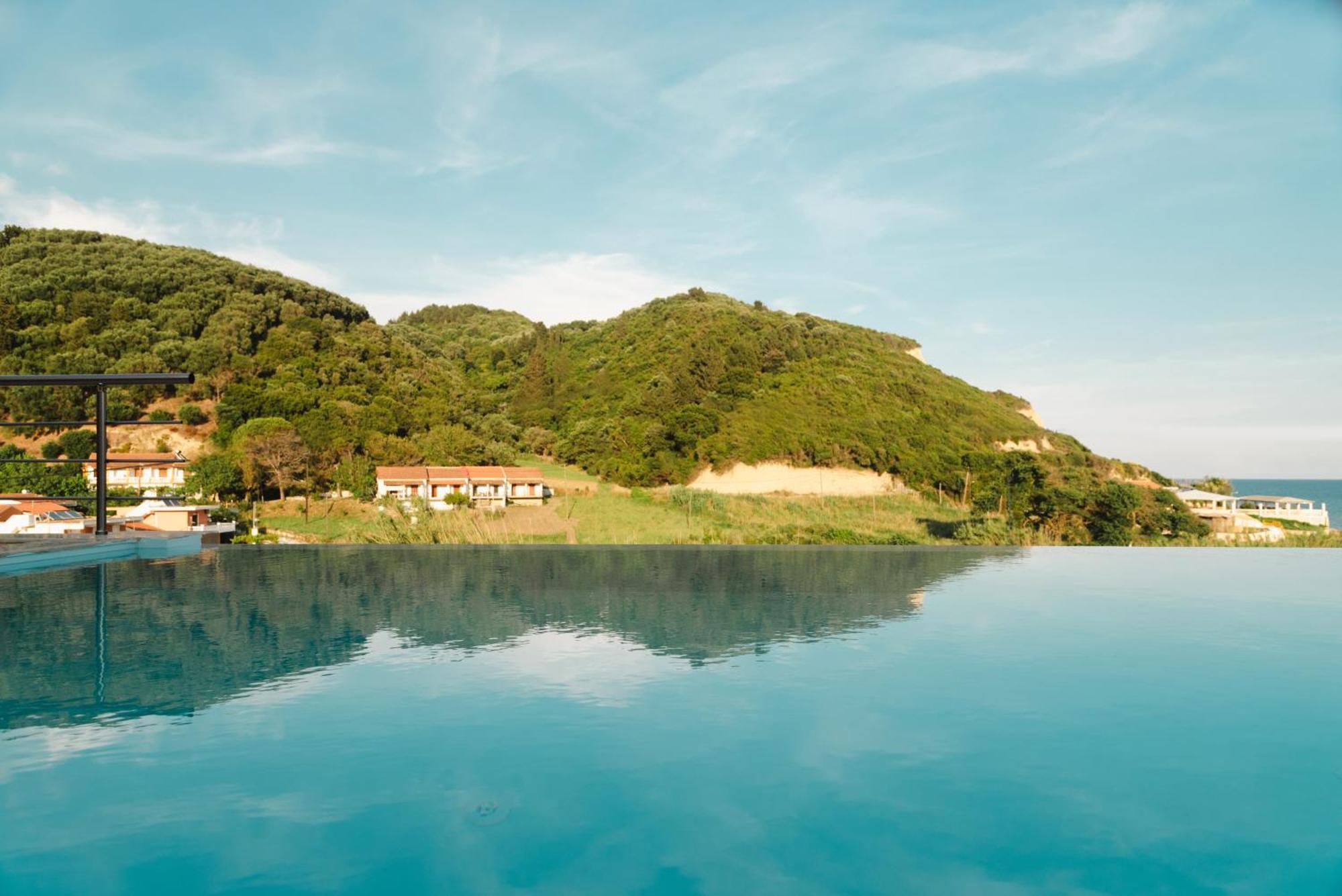Villa Vasillis-Heated Swimming Pool With Infinity View Vitaládes Exteriér fotografie